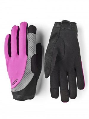 Bici & Mtb Hestra Apex Reflective Long 5-finger Uomo Cerice | EHBV25670