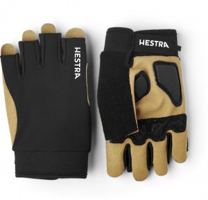 Bici & Mtb Hestra Bike Guard Corta 5-finger Uomo Nere | PEVI84769