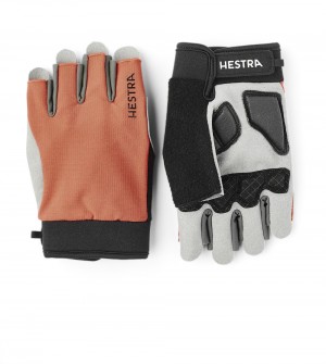 Bici & Mtb Hestra Bike Guard Corta 5-finger Donna Arancioni | MKVF59041