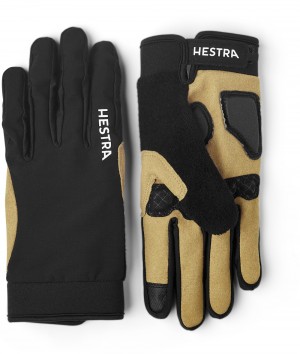 Bici & Mtb Hestra Bike Guard Long 5-finger Donna Nere | TBQM69143