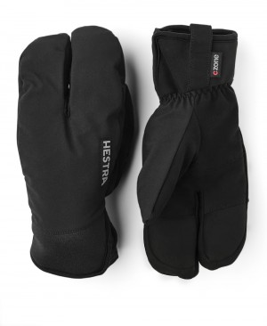 Bici & Mtb Hestra CZone Mistral Split Mitt Donna Nere | NARH87169