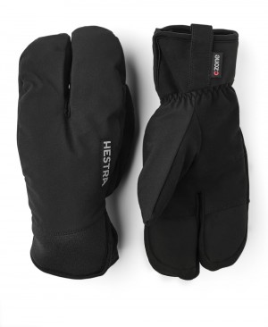 Bici & Mtb Hestra CZone Mistral Split Mitt Uomo Nere | ZPUM23401