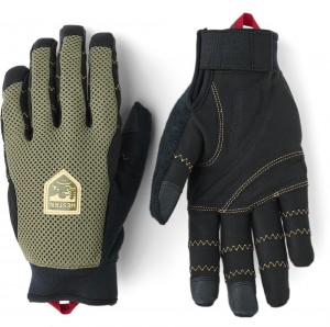 Bici & Mtb Hestra Ergo Grip Enduro 5-finger Donna Verde Oliva | UAOF34159