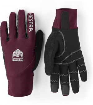 Bici & Mtb Hestra Ergo Grip Race Cut Uomo Bordeaux | XCGO62034