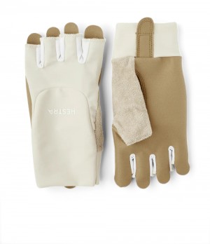 Bici & Mtb Hestra Sprint Corta 5-finger Donna Bianche | LHUO52480