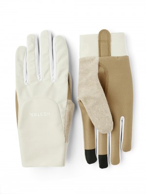 Bici & Mtb Hestra Sprint Long 5-finger Uomo Bianche | ONDE65049