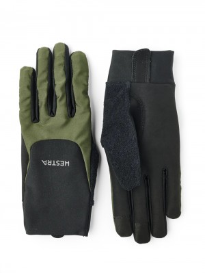 Bici & Mtb Hestra Sprint Long 5-finger Uomo Olive/Black | BDLH96238