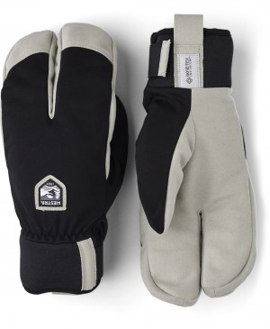 Bici & Mtb Hestra W.S. Lana Vergine Terry Split Mitt Uomo Nere | FZBS90462