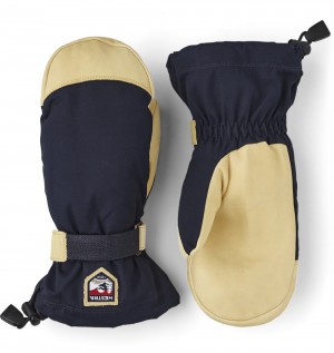 Esterno & Escursionismo Hestra Abisko Ecocuir Sr. Mitt Donna Blu Marino | HMJI30495