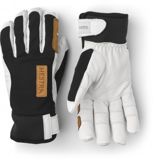 Esterno & Escursionismo Hestra Ergo Grip Active Lana Vergine Terry Donna Black/White | PNOA52167