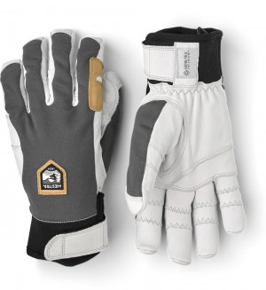 Esterno & Escursionismo Hestra Ergo Grip Active Donna Grey/White | IJKN10892