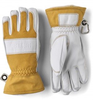 Esterno & Escursionismo Hestra Fält Guide Donna Yellow/White | YTPR16850