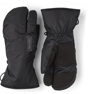 Fodere & Interni Hestra Army Pelle Expedition Liner 3-finger Donna Nere | TYXE53614