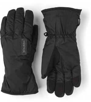 Fodere & Interni Hestra Army Pelle Expedition Liner 5-finger Uomo Nere | PEKY23098