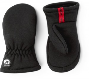 Fodere & Interni Hestra Fleece Liner Mitt Bambino Nere | YIGZ46098