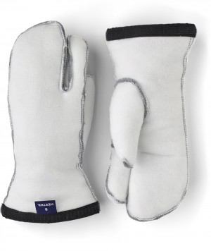 Fodere & Interni Hestra Heli Ski Liner 3-finger Donna Bianche | GTFL27905