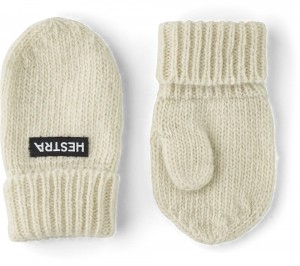 Fodere & Interni Hestra Pancho Baby Mitt Bambino Bianche | XMFG92731