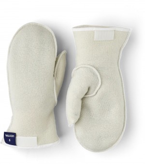 Fodere & Interni Hestra Pile Lining Mitt Donna Bianche | BVNH24869