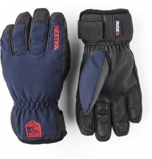 Guanti con dita Hestra Ferox Primaloft Bambino Blu Marino | IYHQ21749