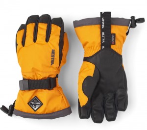 Guanti con dita Hestra Gauntlet CZone Jr. Bambino Arancioni | YSND41930