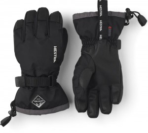 Guanti con dita Hestra Gauntlet CZone Jr. Bambino Nere | ZGWC45281