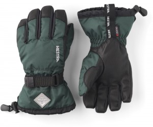 Guanti con dita Hestra Gauntlet CZone Jr. Bambino Verdi | JUOA24015