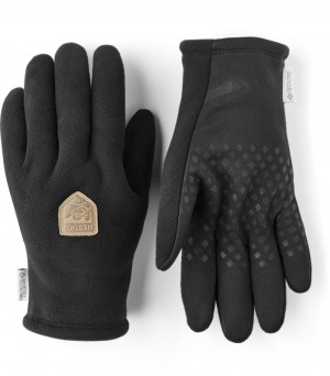 Guanti da corsa Hestra Infinium Fleece Donna Nere | CQJS54127