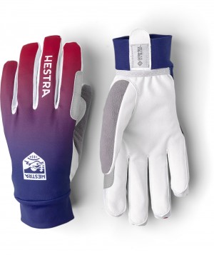 Guanti da corsa Hestra Infinium Momentum Uomo Blu Marino | UWFO92538