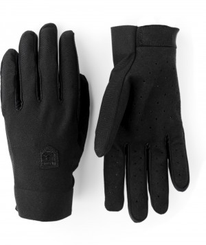 Guanti da corsa Hestra Ventair Long 5-finger Uomo Nere | OUCE57831