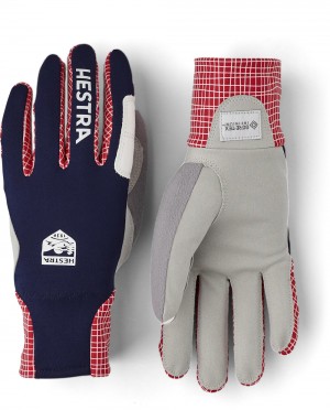 Guanti da corsa Hestra W.S. Breeze Donna Blu Marino | VTYK74139