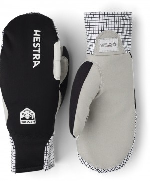 Guanti da corsa Hestra W.S. Breeze Mitt Donna Nere | JZEU98237