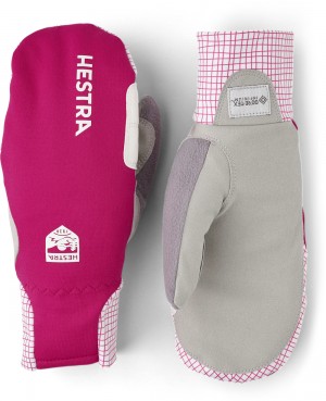 Guanti da corsa Hestra W.S. Breeze Mitt Donna Fucsia | RPUZ07549