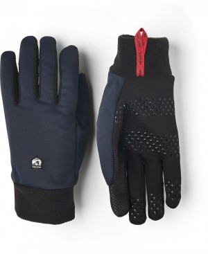 Guanti da corsa Hestra Windshield Liner Uomo Blu Marino | DMPU06139