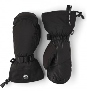 Guanti da sci Hestra Army Pelle Extreme Mitt Donna Nere | TIHF38405