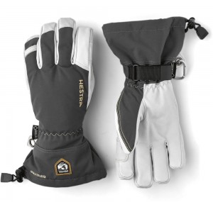 Guanti da sci Hestra Army Pelle GORE-TEX Uomo Grigie | YBLK84725
