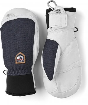 Guanti da sci Hestra Army Pelle Patrol Mitt Uomo Blu Marino | YGHS60543