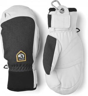 Guanti da sci Hestra Army Pelle Patrol Mitt Uomo Charcoal | OZBI65127