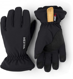 Guanti da sci Hestra CZone Pluto Jr. Bambino Nere | CVAK29764
