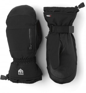Guanti da sci Hestra CZone Pointer Mitt Uomo Nere | XWBH21895