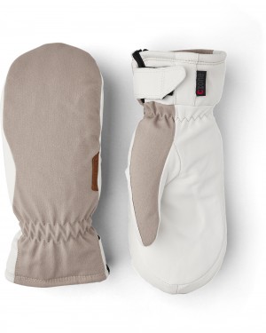 Guanti da sci Hestra CZone Primaloft Inverno Mitt Donna Beige | HJKU46279