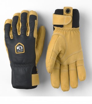 Guanti da sci Hestra Ergo Grip Incline Uomo Grey/Brown | SZRM68523