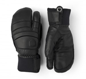 Guanti da sci Hestra Fall Line 3-finger Donna Nere | MLBQ12507