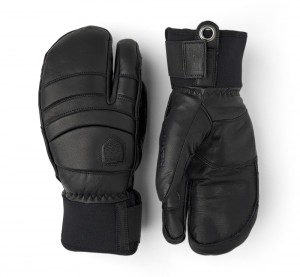 Guanti da sci Hestra Fall Line 3-finger Uomo Nere | RZWT54839