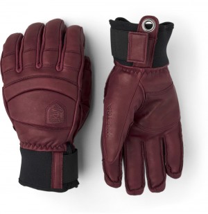 Guanti da sci Hestra Fall Line Donna Bordeaux | KIGR87163