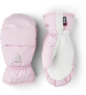Guanti da sci Hestra Foss Jr. Mitt Bambino Rosa | MVXR26478