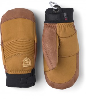 Guanti da sci Hestra Freeride CZone Mitt Donna Cork/Brown | XPWU95671