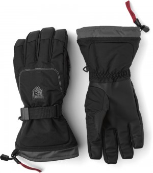 Guanti da sci Hestra Gauntlet Sr. Donna Nere | QOWA80549