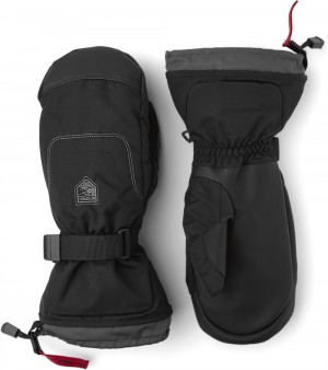 Guanti da sci Hestra Gauntlet Sr. Mitt Donna Nere | NQPE93280