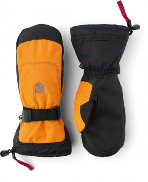 Guanti da sci Hestra Gauntlet Sr. Mitt Donna Arancioni | INAO48765