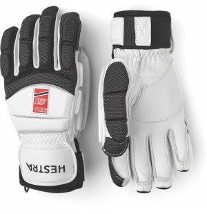 Guanti da sci Hestra Gripen GS Uomo Grey/White | UGAY30728